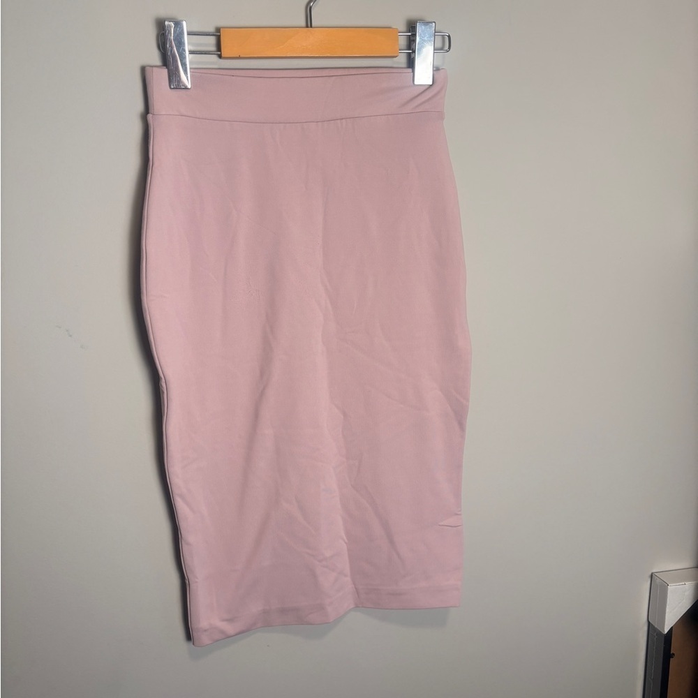 Babaton Pink Pencil Skirt